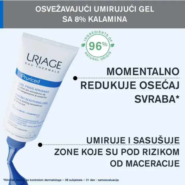 Uriage Pruriced Gel 100 Ml