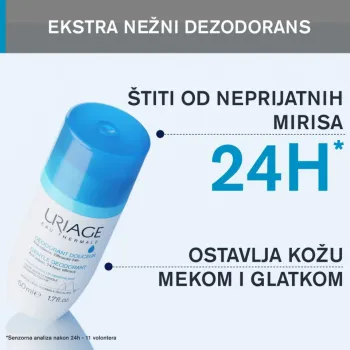 Uriage roll-on bez aluminijuma 50 ml