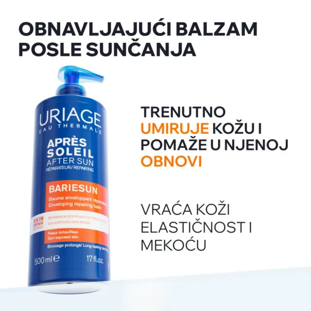 Uriage Bariesun Obnavljajući Balzam Posle Sunčanja, 500 Ml