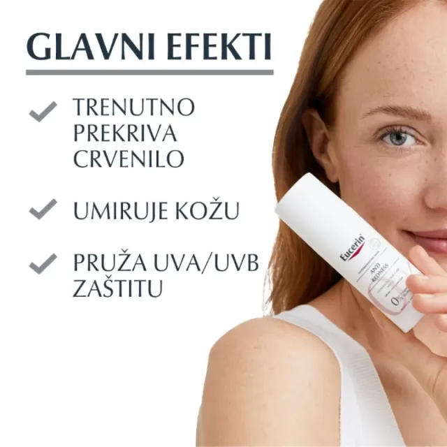 Eucerin Antiredness Dnevna Krema Protiv Crvenila Sa Zelenim Pigmentima 50Ml
