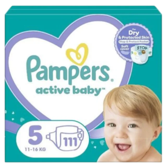 Pampers Active Baby Pelene 5 (11-16Kg) Mb 111 Komada