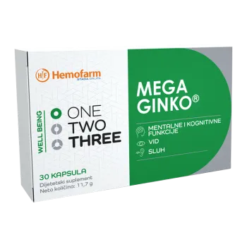 One Two Three Mega Ginko 30 Kapsula