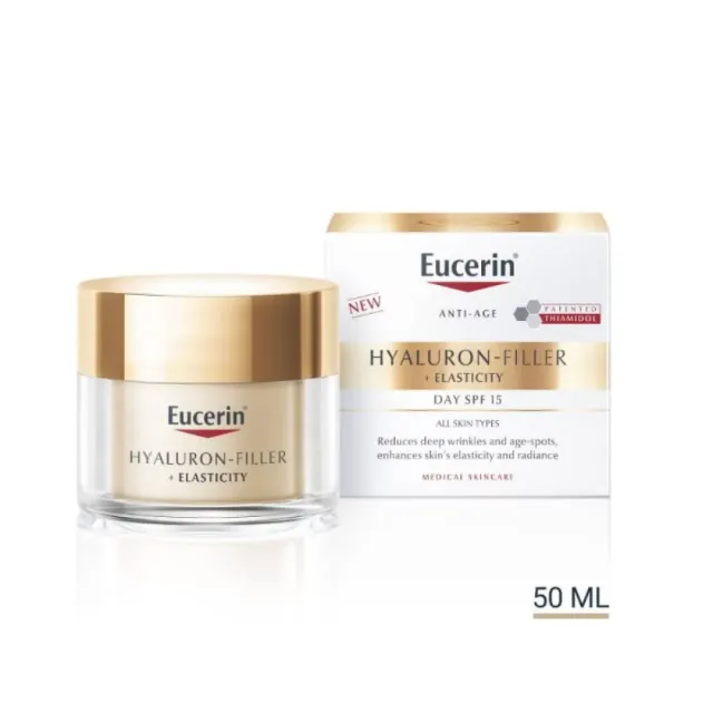 Eucerin Hyaluron-Filler+Elasticity Dnevna Krema Spf15 50Ml