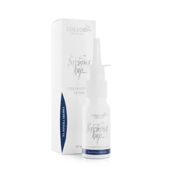 Srebrna Kap Sprej Za Nos Sa Jonima Srebra 20ml