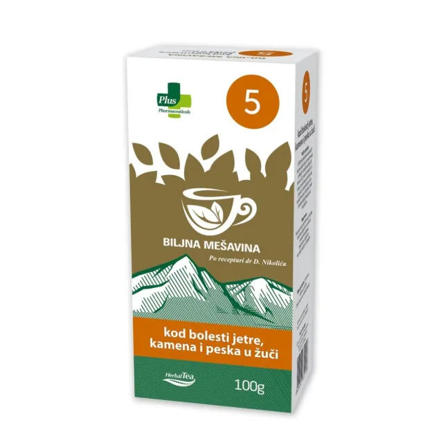 Čaj Kod Kamena I Peska U Žuči - Biljna Mešavina 5