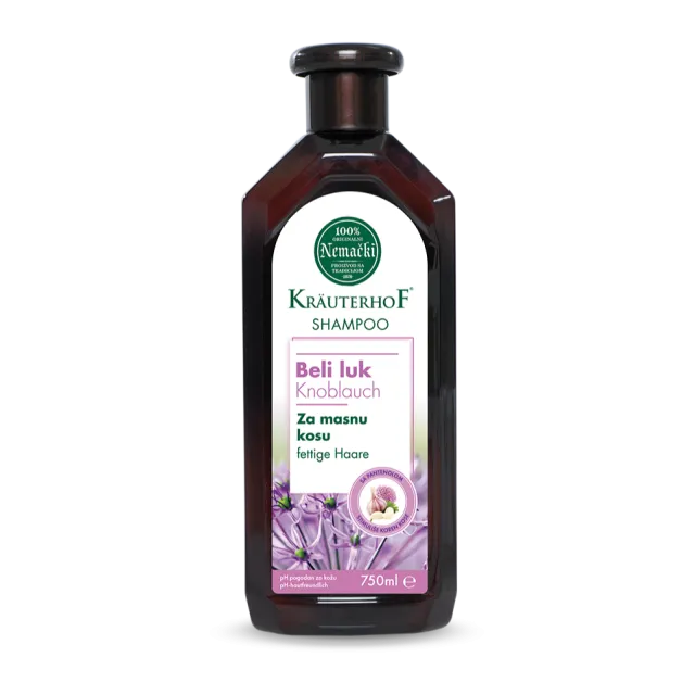 Kräuterhof Šampon Za Jačanje Kose Beli Luk 750 Ml