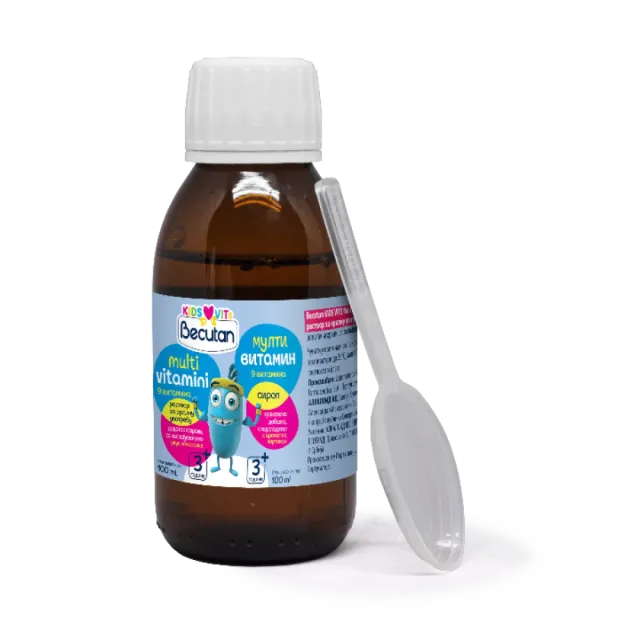 Becutan Kids Vits Multivitamin Sirup 100Ml