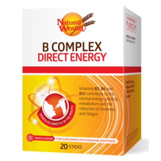 Natural Wealth B Complex Direktna Energija 20 Kesica