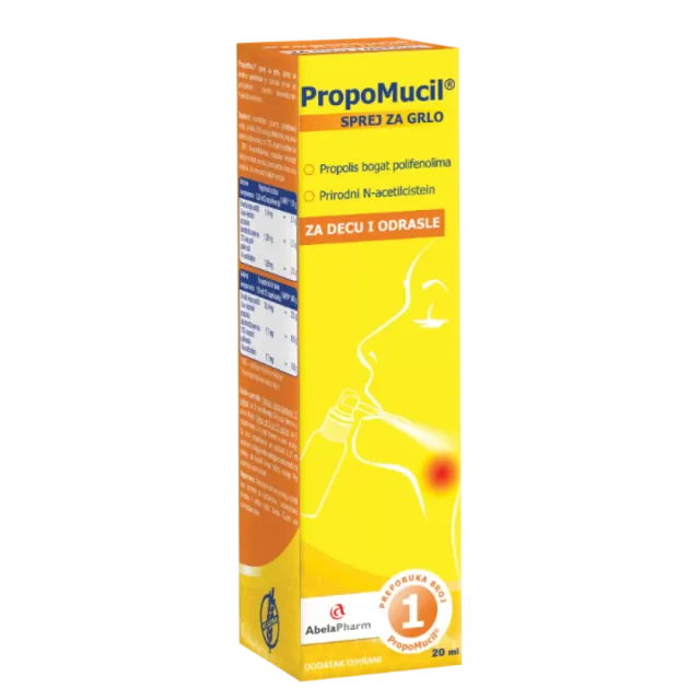Propomucil Sprej Za Grlo 20Ml