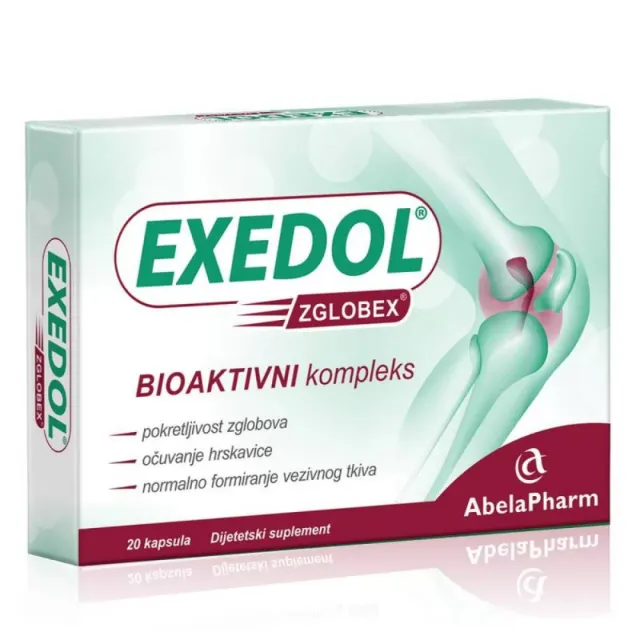 Zglobex Exedol Kapsule 20
