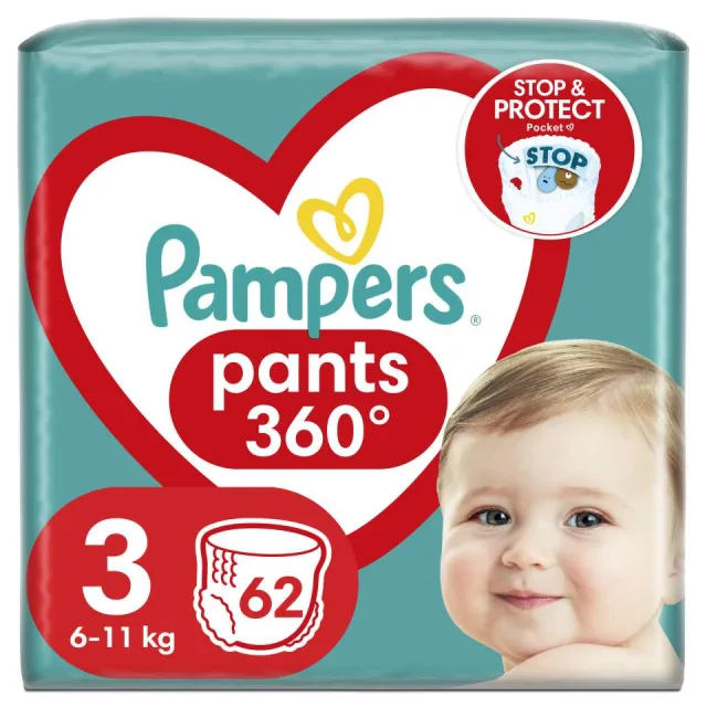 Pampers Pants 3 62 Komada