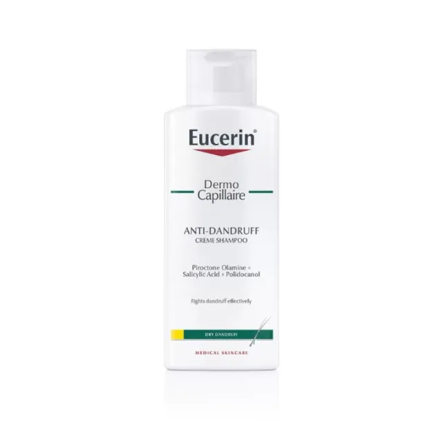 Eucerin Dermocapillaire Krem Šampon Protiv Suve Peruti 250Ml