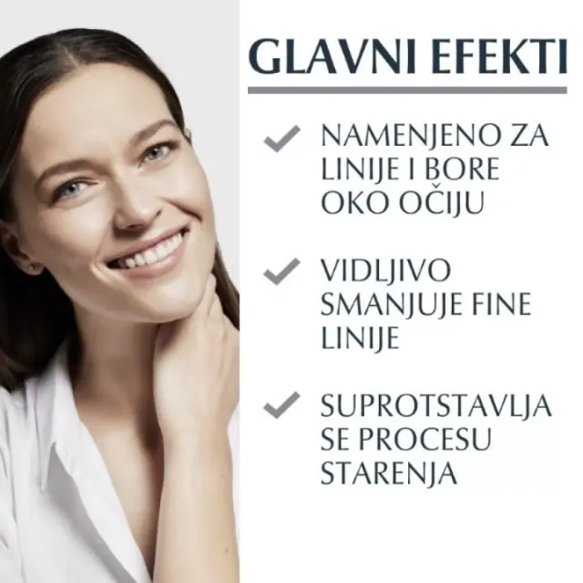 Eucerin Hyaluron-Filler Krema Za Područje Oko Očiju Spf15 15Ml