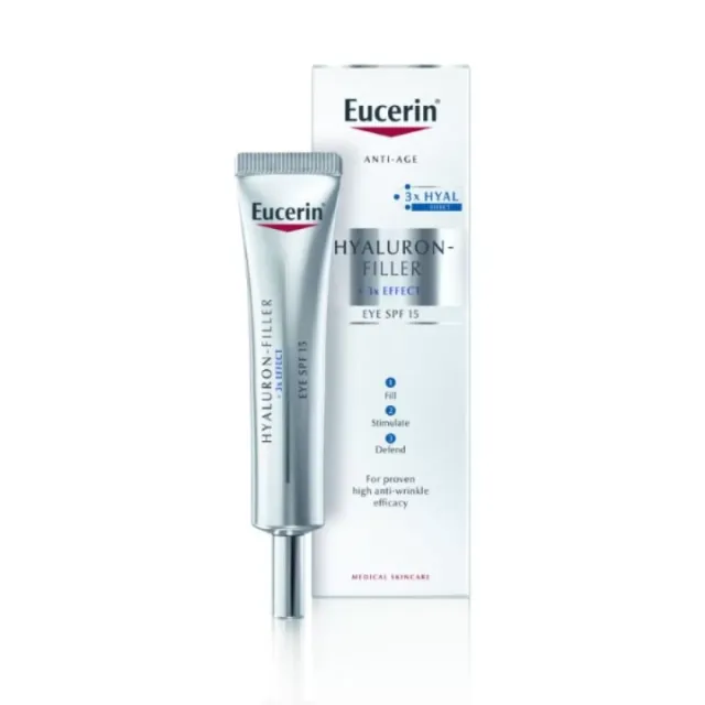 Eucerin Hyaluron-Filler Krema Za Područje Oko Očiju Spf15 15Ml