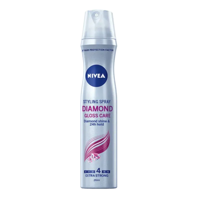 Nivea Diamond Gloss Care Sprej Za Kosu 250Ml