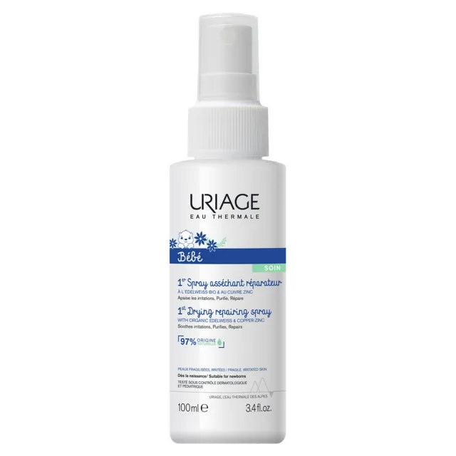 Uriage Bebe Cu-Zn+ Sprej Protiv Iritacija 100 Ml