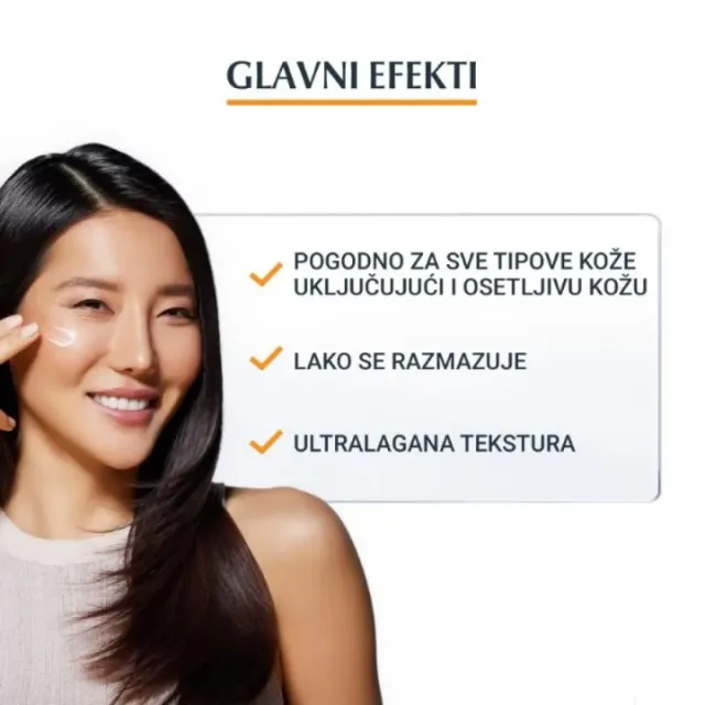 Eucerin Sun Hydro Protect Ultralagani Fluid Za Zaštitu Lica Od Sunca Spf50+ 50Ml