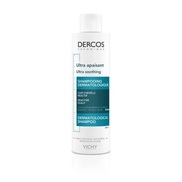 Vichy Dercos Izuzetno Smirujući Šampon Za Osetljivo Vlasište Suva Kosa 200Ml