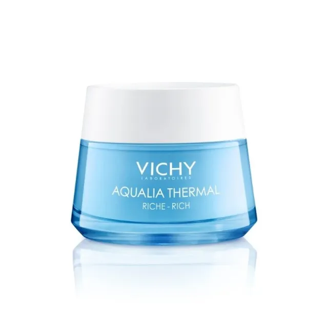 Vichy Aqualia Thermal Rich Bogata Krema Za Hidrataciju Kože Sa Hijaluronskom Kiselinom Suva Do Vrlo Suva Koža 50Ml