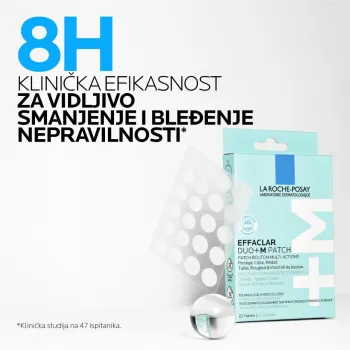 La Roche-Posay Effaclar Duo+M višenamenski flasteri protiv nepravilnosti 22 flastera