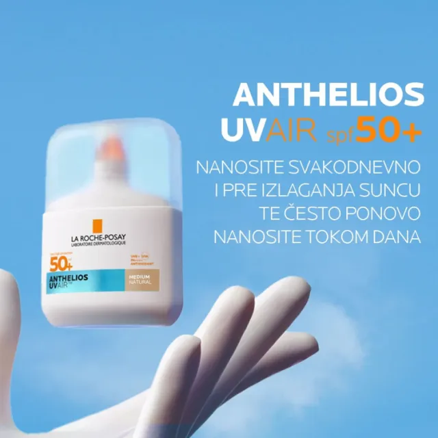 La Roche-Posay Anthelios Uvair Serum Spf50+ Medium 50Ml