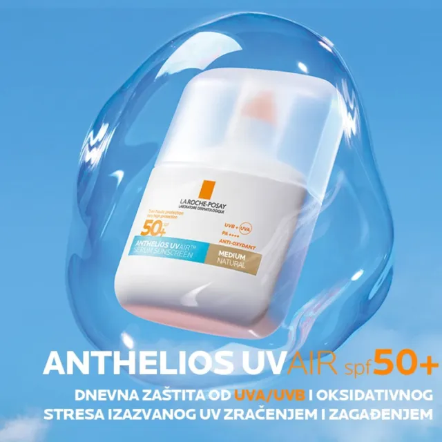 La Roche-Posay Anthelios Uvair Serum Spf50+ Medium 50Ml