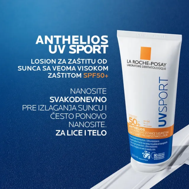 La Roche-Posay Anthelios Uv Sport Mleko Spf50+ 200Ml