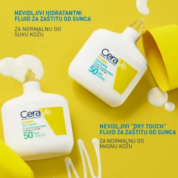CeraVe Sun Nevidljivi Dry Touch Fluid Spf50+ 50ml