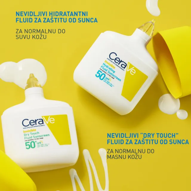 Cerave Sun Hydra Face Fluid Spf50 50Ml