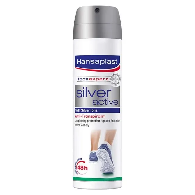 Hansaplast Silver Active Sprej Za Stopala 150 Ml