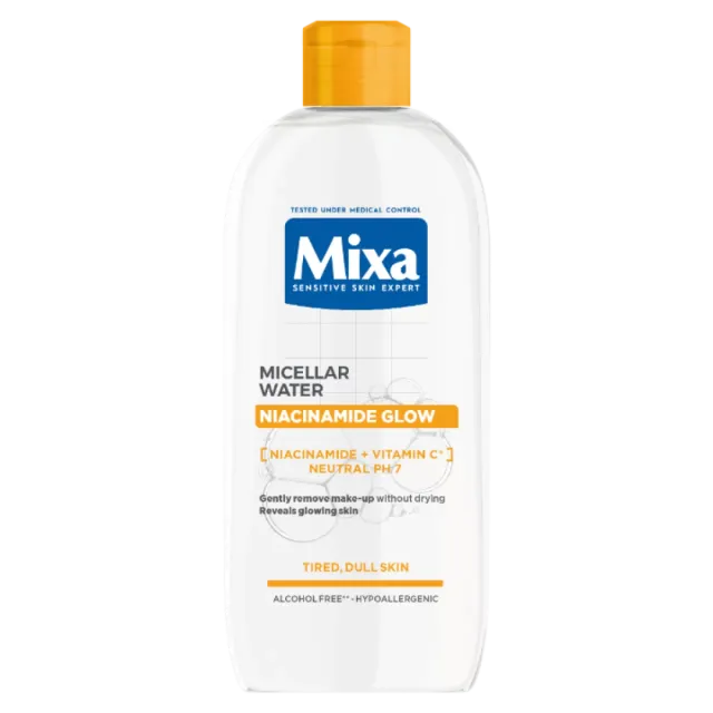 Mixa Micelarna Voda Niacinamide Glow 400Ml