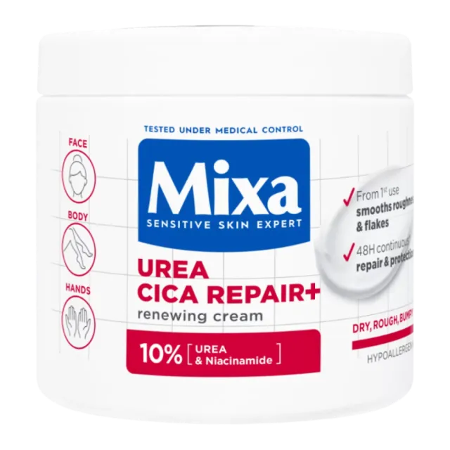 Mixa Urea Cica Repair+ 10% Krema 400Ml