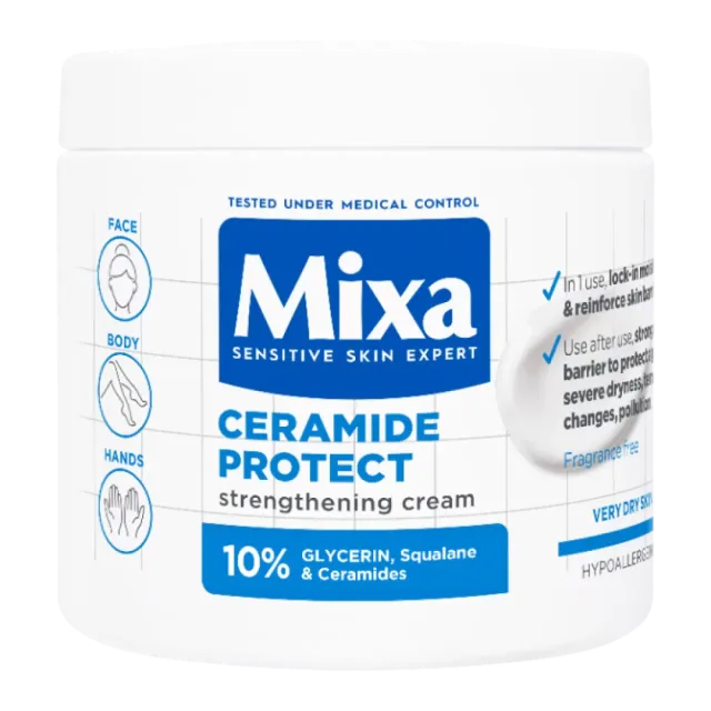 Mixa Ceramide Protect 10% Krema 400Ml