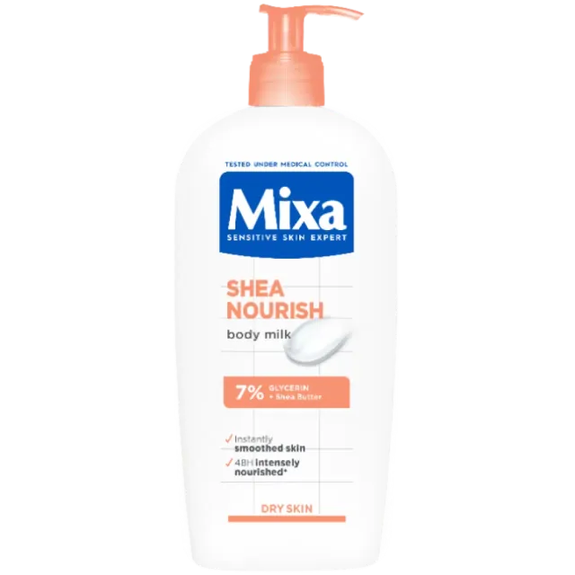 Mixa Mleko Za Telo Intense Hranljivo Mleko Za Suvu I Veoma Suvu Kožu 400Ml