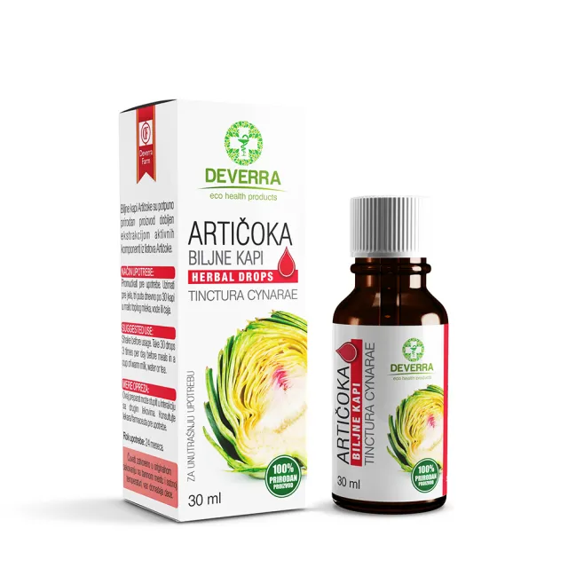 Artičoka Biljne Kapi 30 Ml