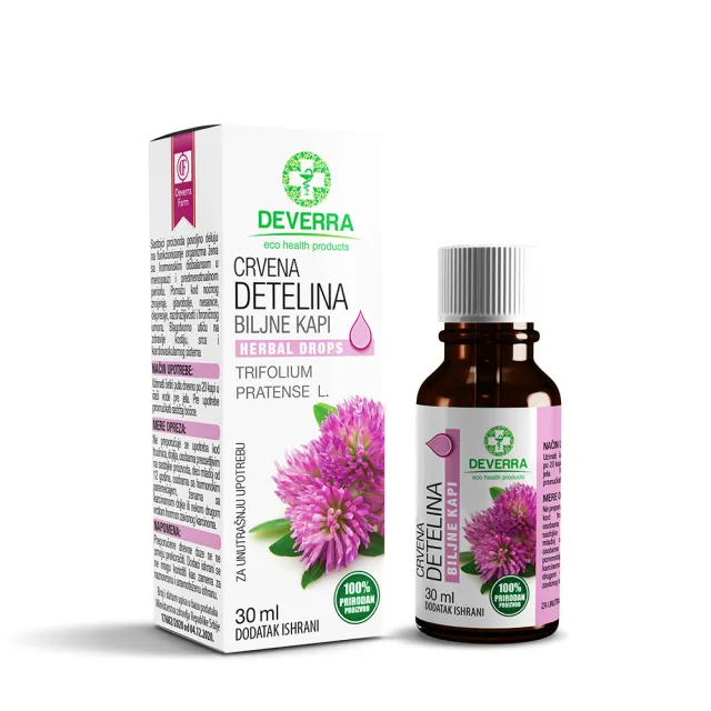 Crvena Detelina Biljne Kapi 30 Ml
