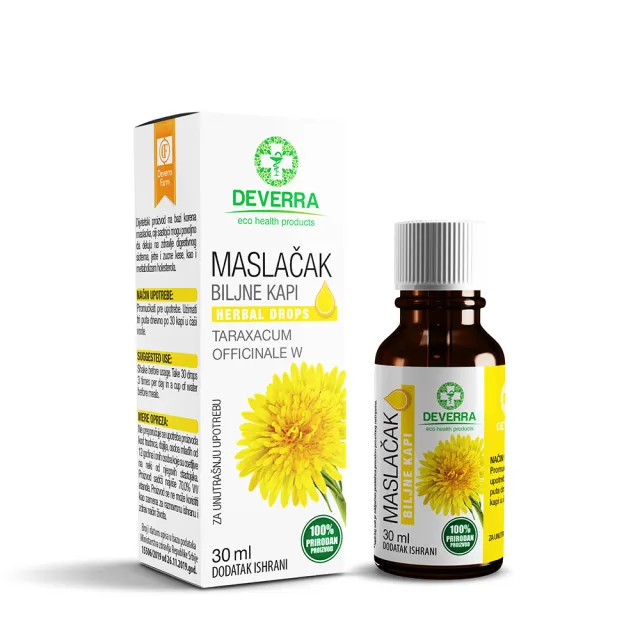 Maslačak Biljne Kapi 30 Ml
