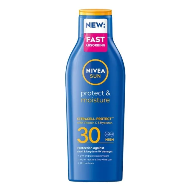 Nivea Sun Protect & Moisture Losion Za Zaštitu Od Sunca Spf 30 200Ml
