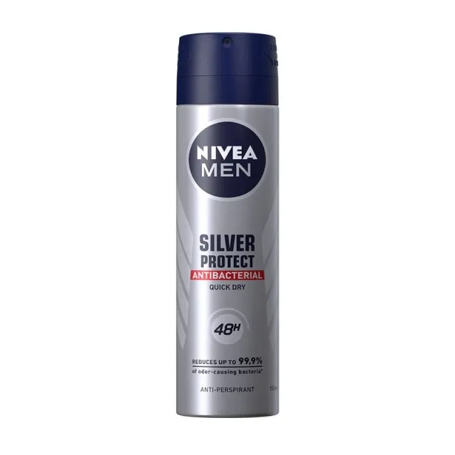 Nivea Men Silver Protect Dezodorans 150Ml