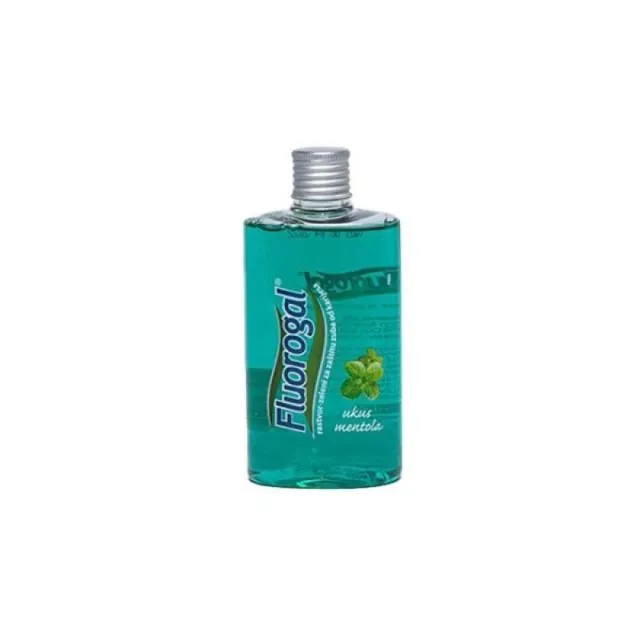 Fluorogal Rastvor Zeleni Ukus Mentola 250Ml