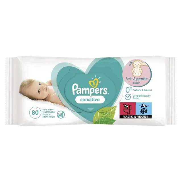 Pampers Vlažne Maramice Sensitive 80 Komada