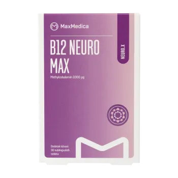 MaxMedica B12 Neuro Max 30 Sublingvalnih Tableta