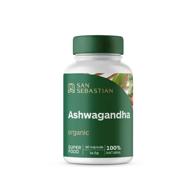San Sebastian Ashwagandha Organic 60 Kapsula