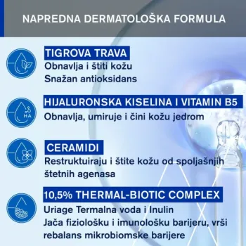 Uriage Bariederm Cica Obnavljajuća Koncentrat Krema 50ml 