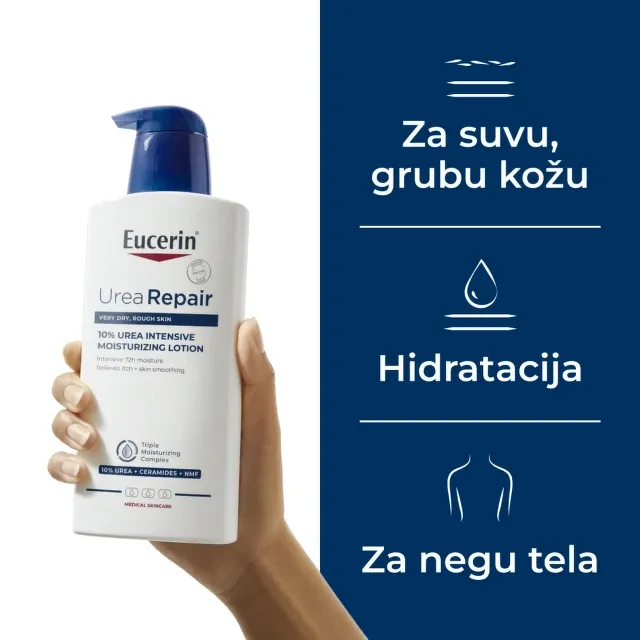 Eucerin Urearepair Plus Losion Sa 10% Uree 400 Ml