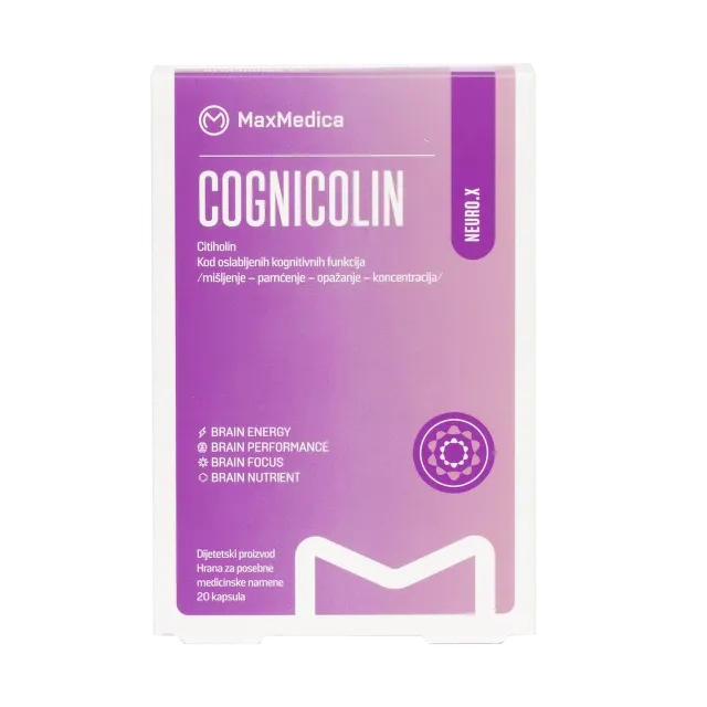 Maxmedica Cognicolin 20 Kapsula
