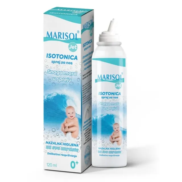Marisol Jet Isotonica 0+ Sprej Za Nos 120 Ml