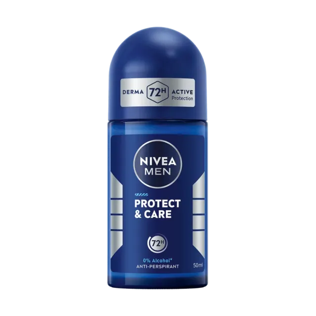 Nivea Men Protect & Care Antiperspirant Roll-On 50Ml