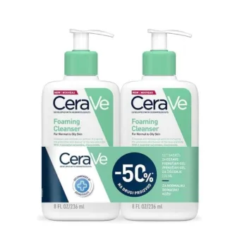 CeraVe Penušavi Gel Za Čišćenje Duo Pack 236 ml + 236 ml