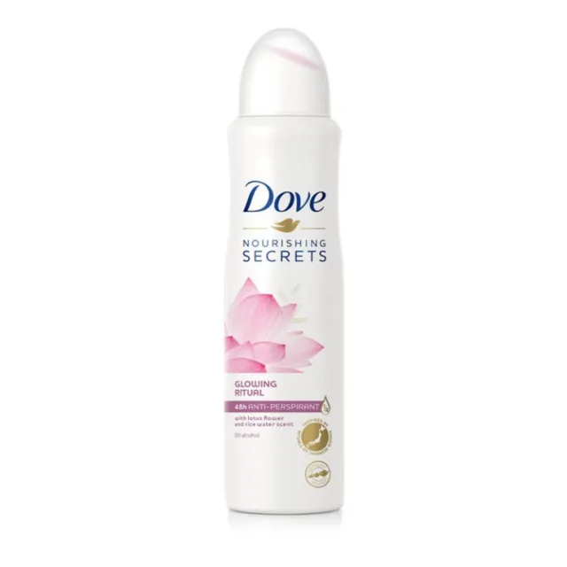 Dove Lotus Flower & Rice Water Antiperspirant U Spreju 150Ml
